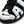 Nike - Boy - GS Air More Uptempo - Black/White/Cobalt Bliss