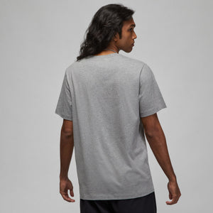 Jordan - Men - Air Stretch Crew Tee - Carbon Heather/White/Black