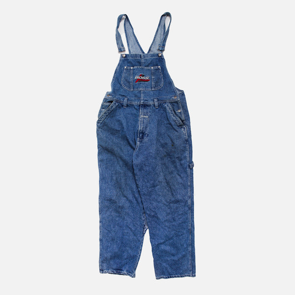 Vintage - Men - Boss Denim Overall - Denim Blue