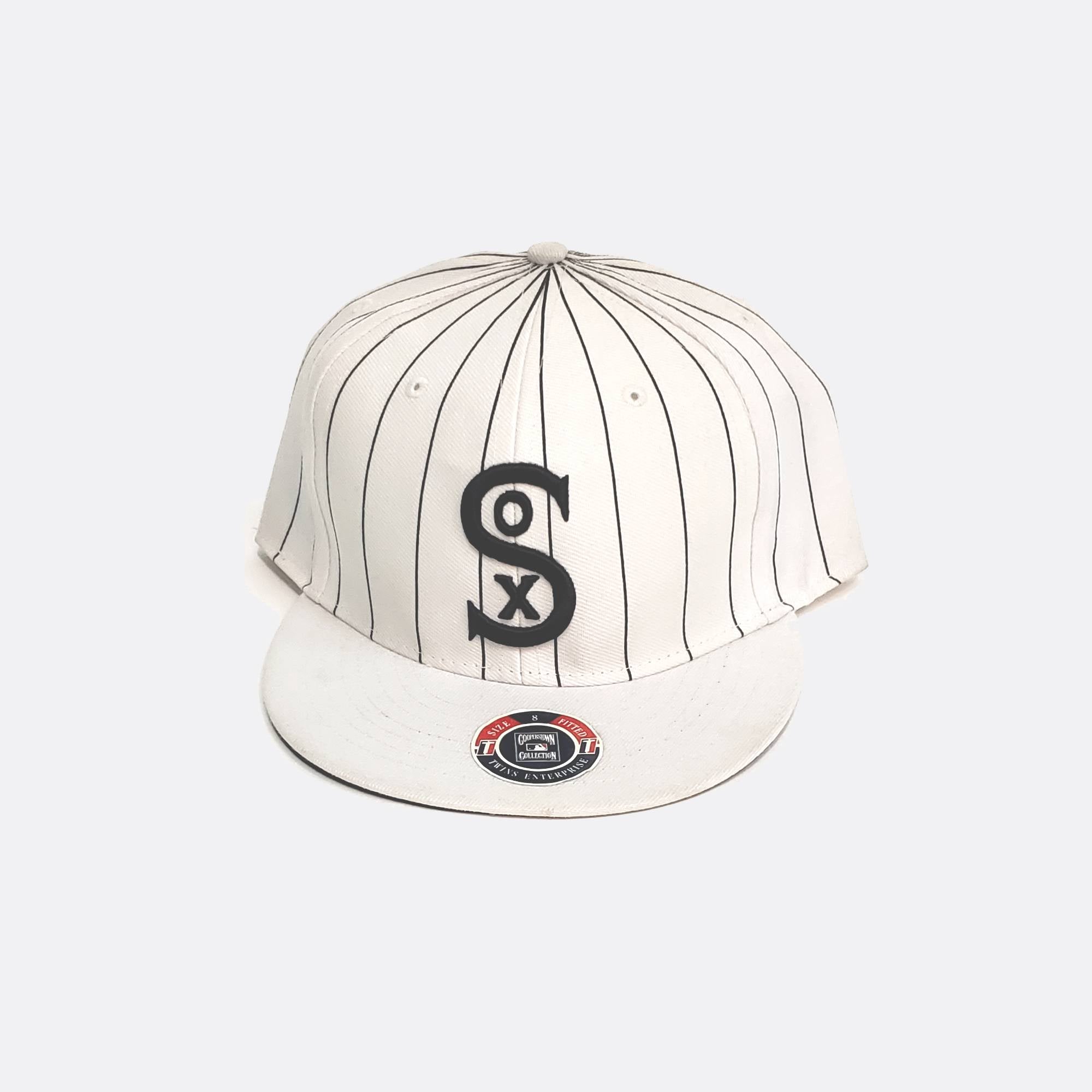 Vintage - Men - Cooperstown Collection White Sox Fitted Cap