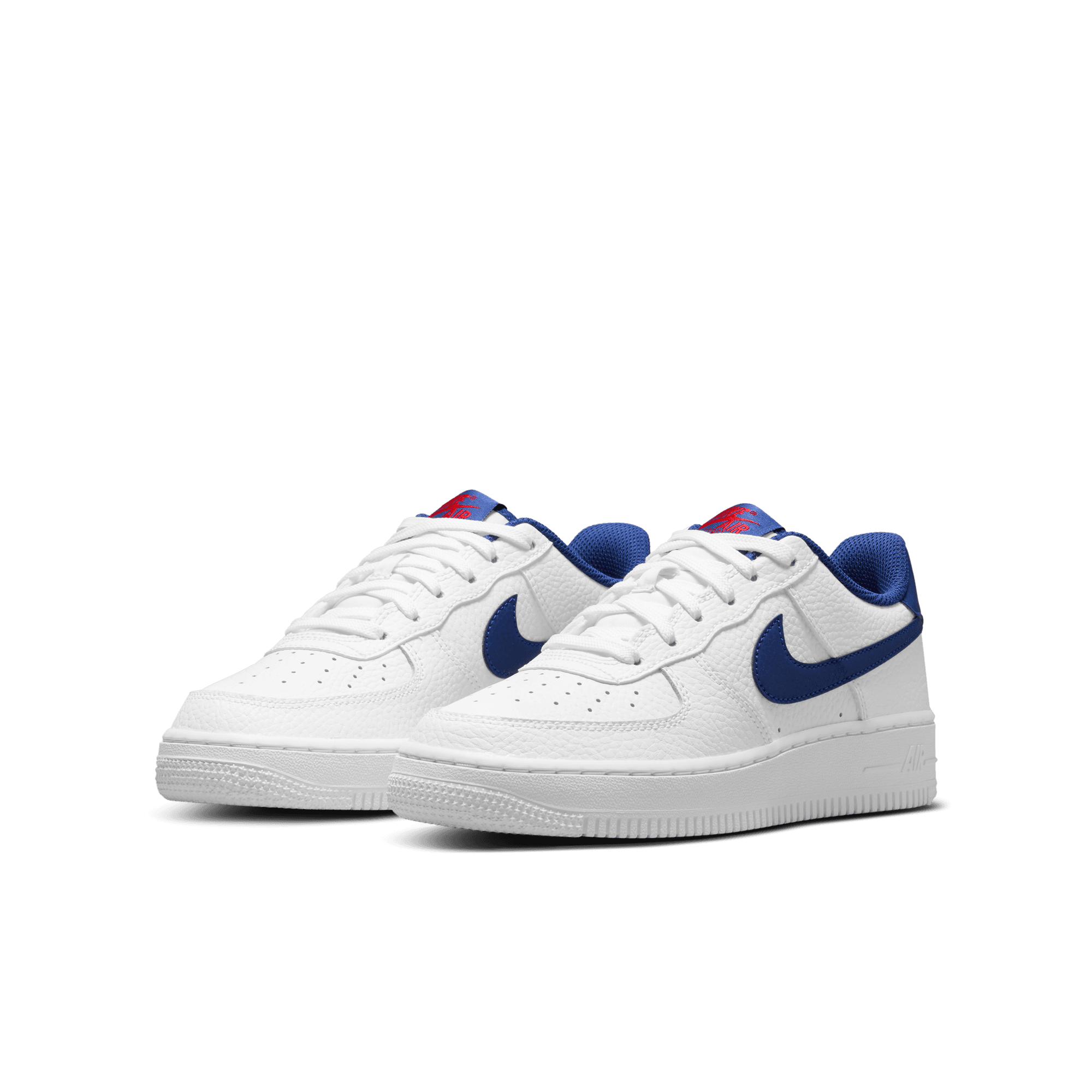 Blue red 2025 white nike