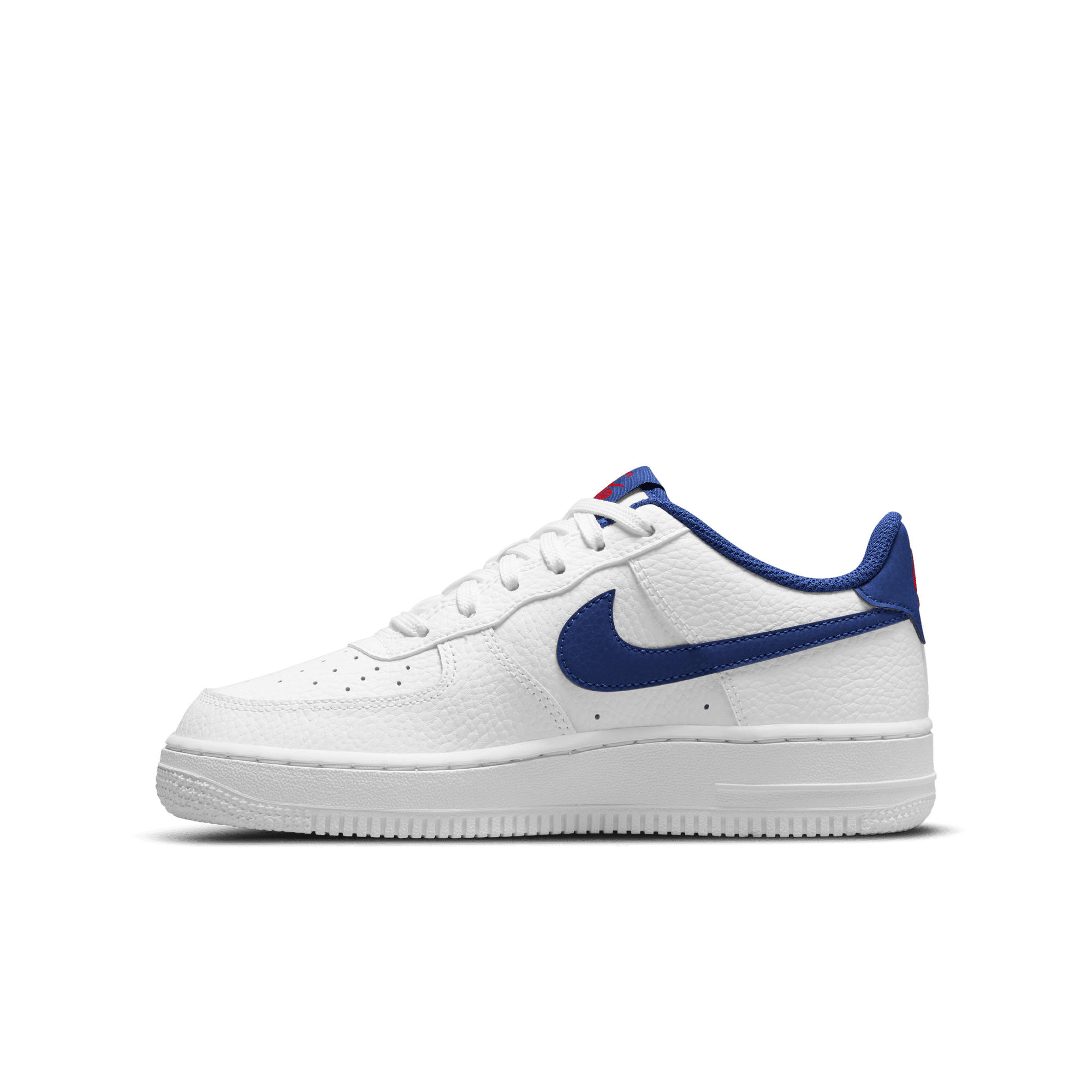 Blue white 2025 red nike