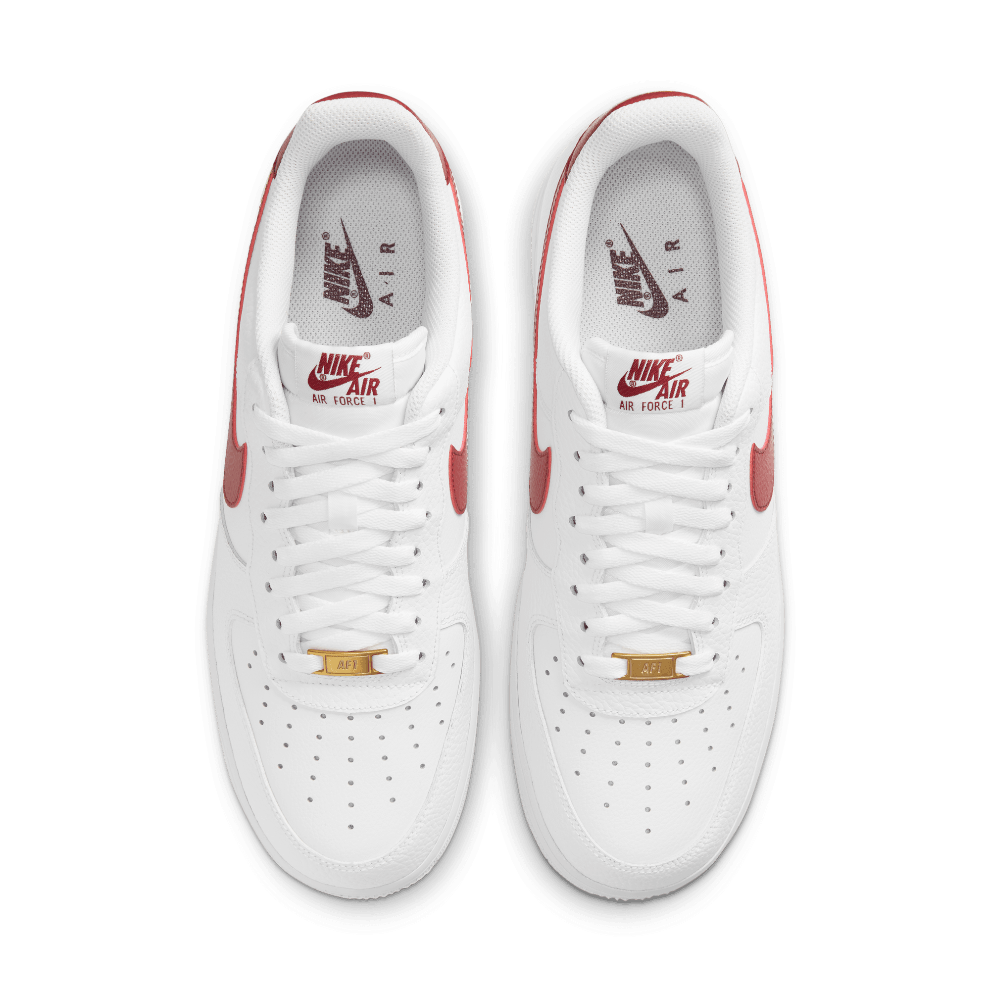Nike - Men - Air Force 1 Low '07 - White/Team Red – Nohble Nike - Men - Air Force 1 Low '07 - White/Team Red – Nohble