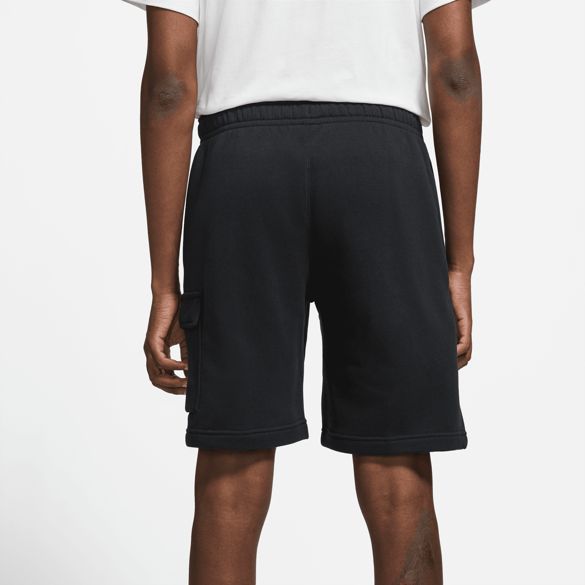 Nike Men Club Cargo Short Black White Nohble