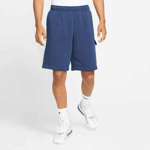 Nike - Men - Club Cargo Short - Midnight Navy/White