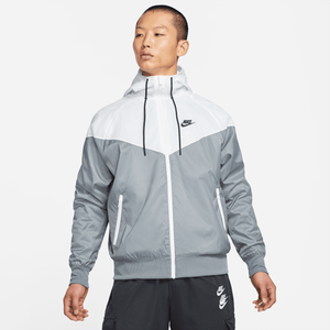 Nike - Men - Woven Land Windrunner Jacket - Smoke Grey/White