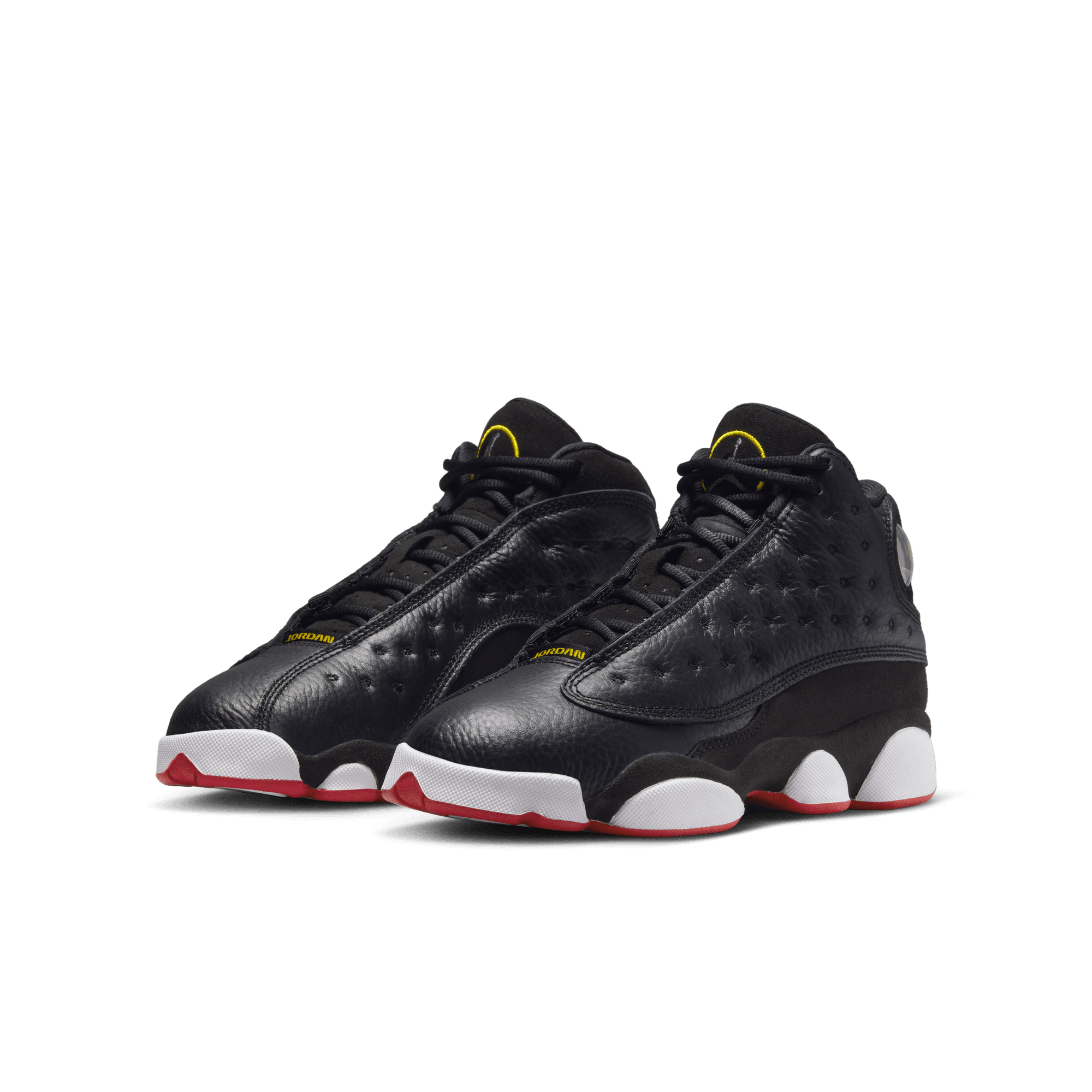Jordan 13s black and red sales
