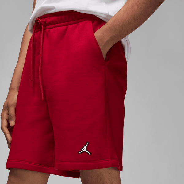 Jordan - Men - Essential Fleece Shorts - Gym Red/White