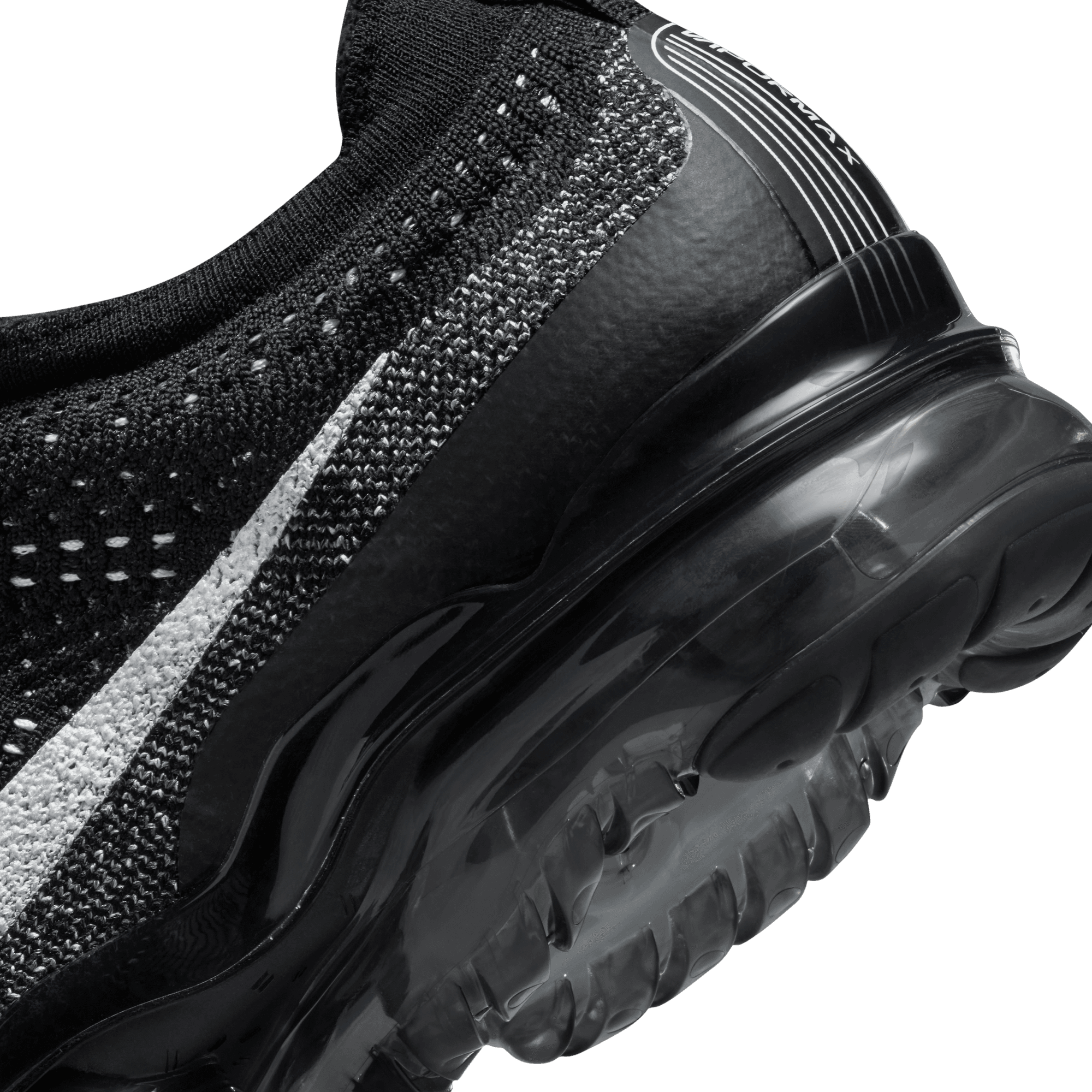 Nike Men Air Vapormax Flyknit Black White Nohble