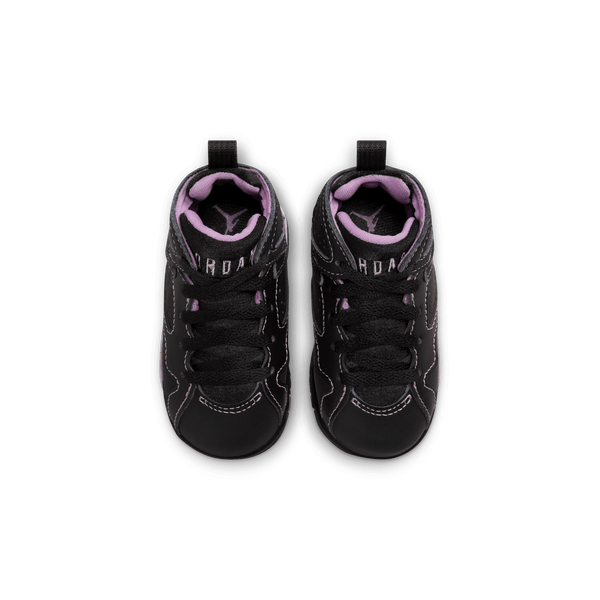 Jordan - Girl - TD Air Jordan Retro 7 - Black/Barely Grape/Rush Fuchsia