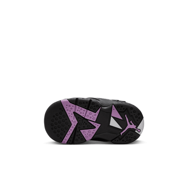 Jordan - Girl - TD Air Jordan Retro 7 - Black/Barely Grape/Rush Fuchsia