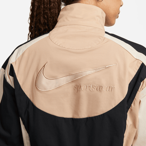 Nike - Women - Collection Woven Jacket - Hemp/Black/Sanddrift