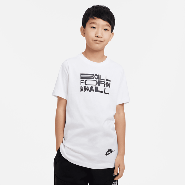 Nike - Boy - Culture of Basketball Tee - White