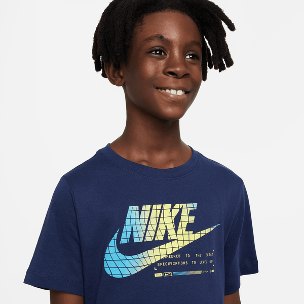 Nike - Boy - Seasonal Club Tee - Midnight Navy