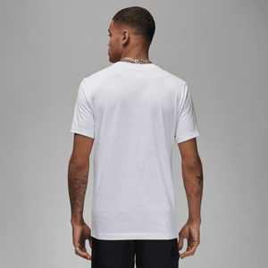 Jordan - Men - Brand Graffic Crew Tee 4 - White/Black