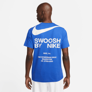 Nike - Men - Big Swoosh Tee - Game Royal