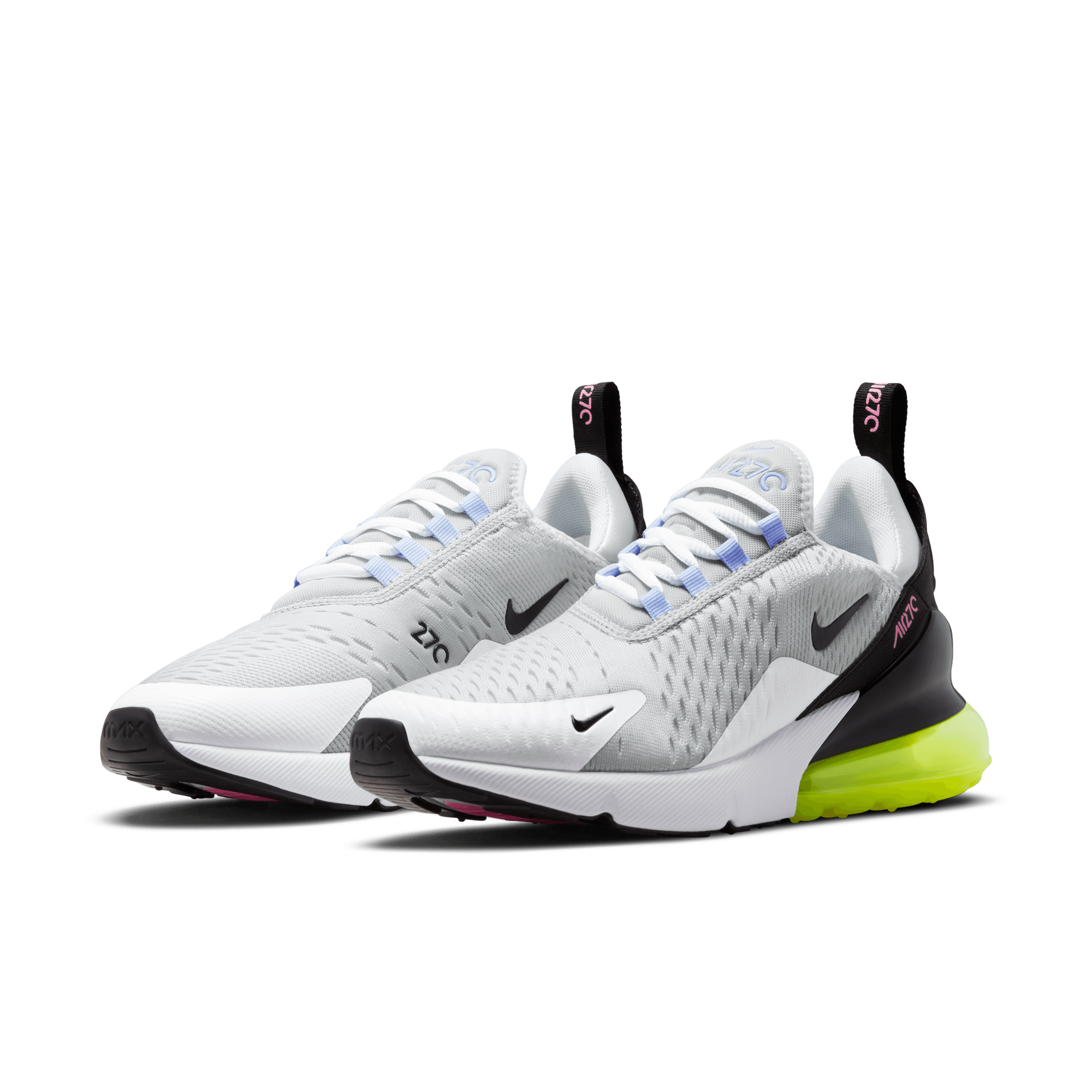Air max 270 - women's pure platinum/black/green best sale