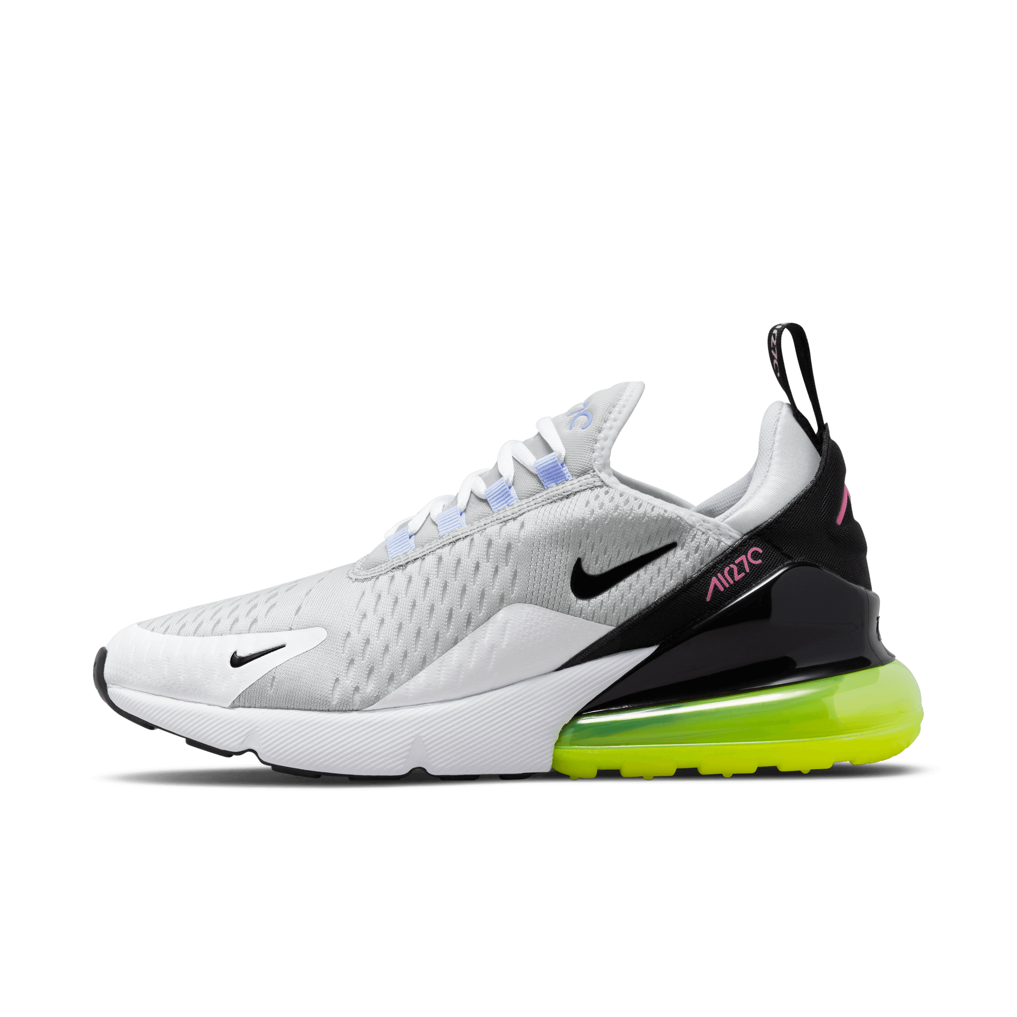 Air max 270 white 2025 lime