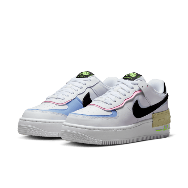 Nike - Women - Air Force 1 Shadow - White/Black/Team Gold