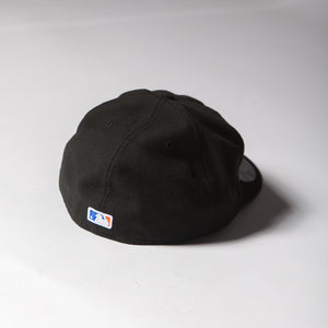 Vintage - Men - New Era New York Mets Fitted Cap - Black