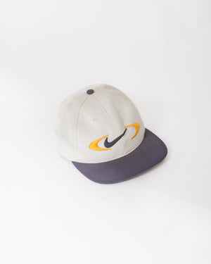 Vintage - Men - Nike Logo Snapback Hat - White