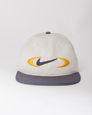 Vintage - Men - Nike Logo Snapback Hat - White