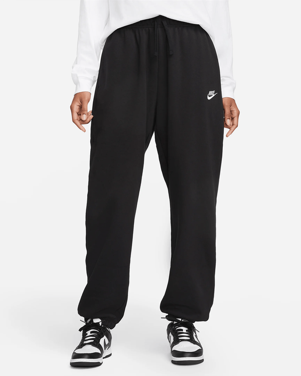 Nike - Women - Oversized Club Fleece Sweatpant - Black/White