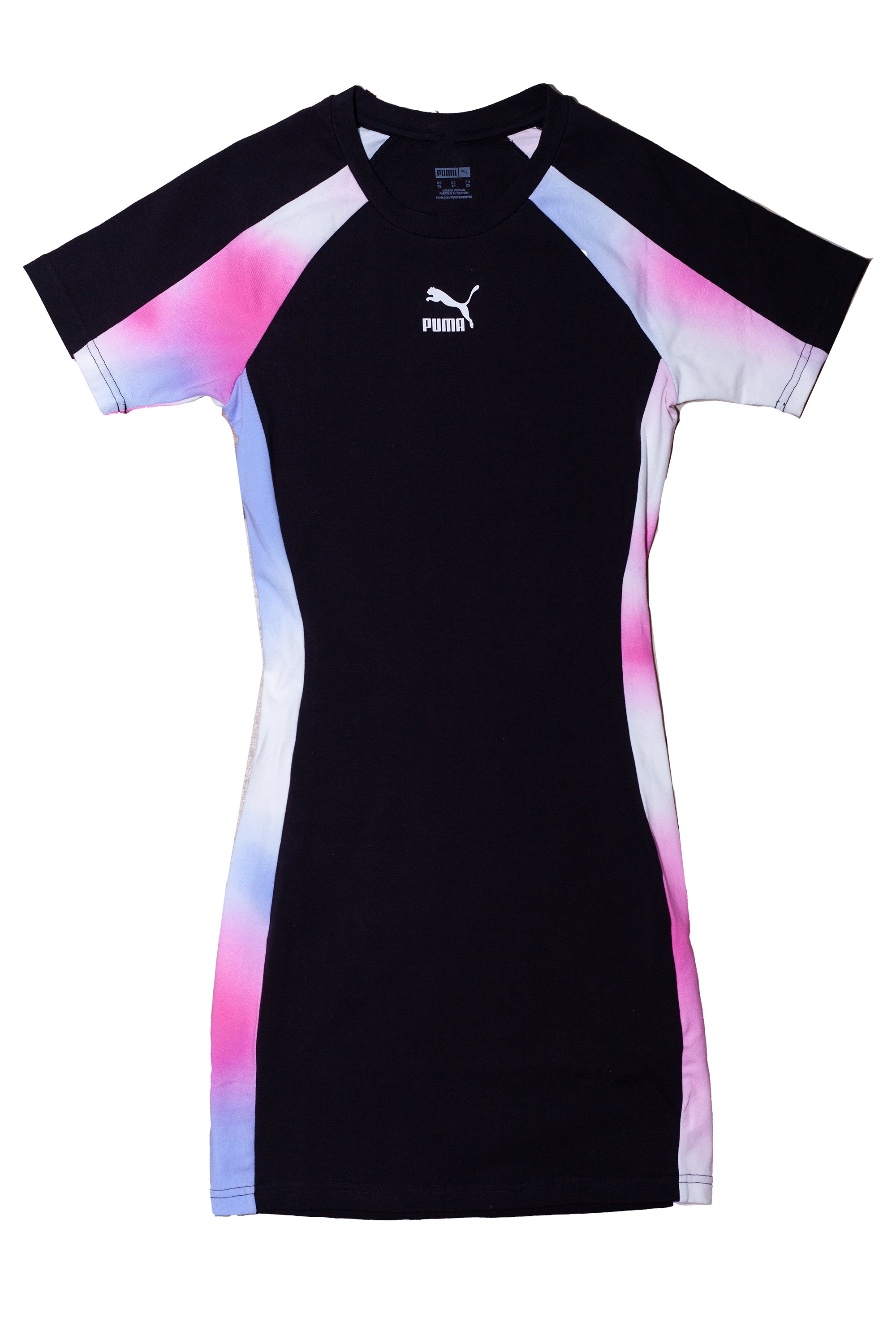 PUMA - Women - Muted Martian Dress - Black/Pink/Blue Nohble PUMA - Women - Muted Martian Dress - Black/Pink/Blue Nohble