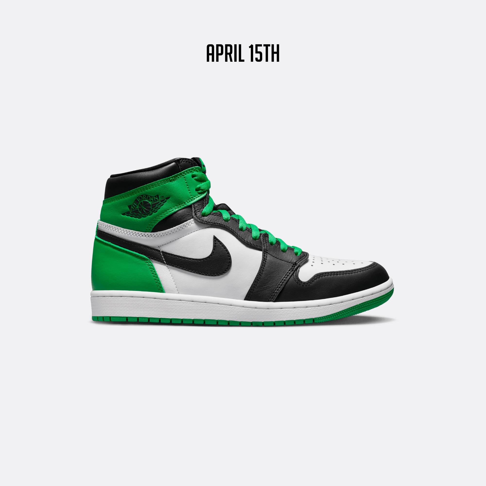 Air Jordan Retro 1 "Lucky Green" Release