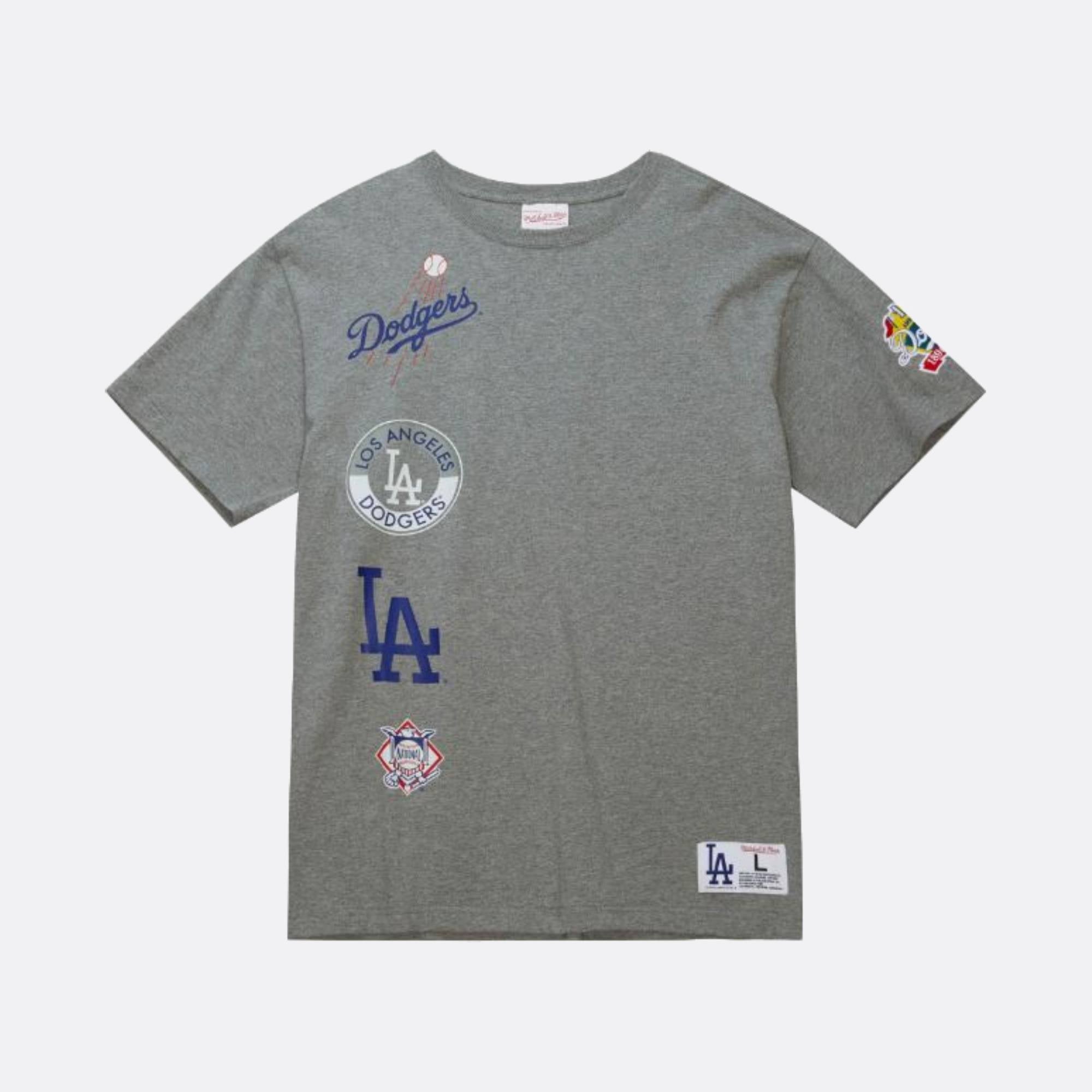 MITCHELL & NESS - Men - Los Angeles Dodgers Screen Print Logos Tee - H -  Nohble