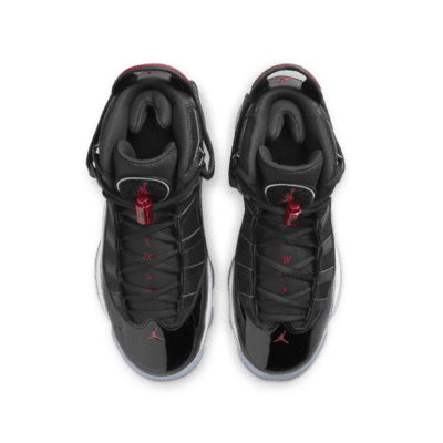 Jordan - Boy - GS 6 Rings - Black/Gym Red/White