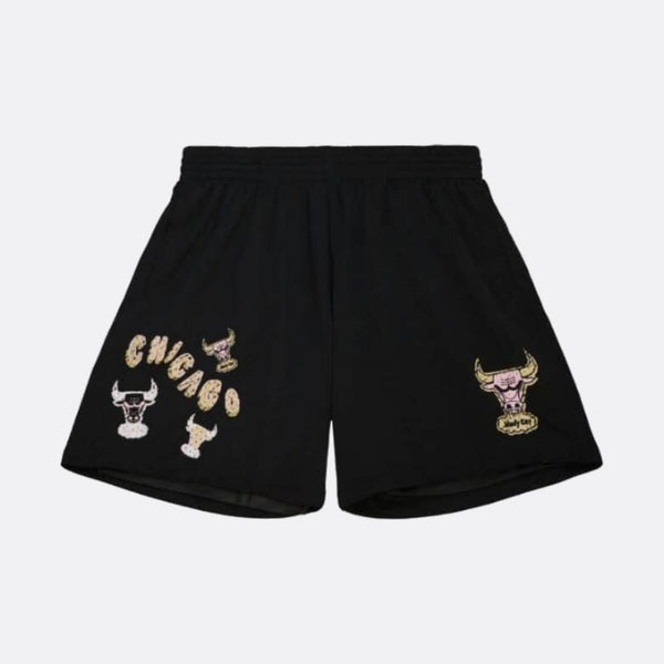 MITCHELL & NESS - Men - Chicago Bulls Sketch Shorts - Black