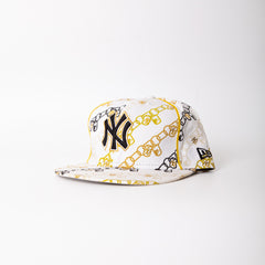 Vintage - Men - New Era AOP New York Yankees Fitted Cap Royal - Royal/ -  Nohble