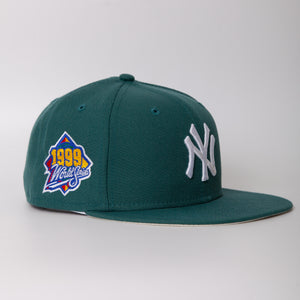 NEW ERA - Accessories - NY Yankees 1999 WS Custom Fitted - Pine Needle/White